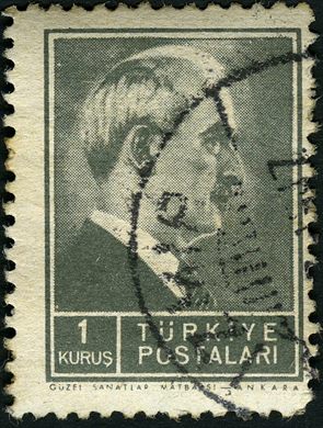 Turquia - 1942 - Ismet Inonu Guzel Sanatlar - 1Krs