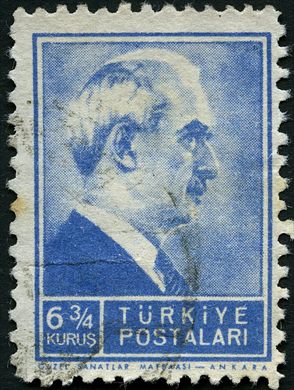 Turquia - 1942 - Ismet Inonu Guzel Sanatlar - 6.75Krs