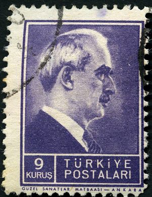 Turquia - 1942 - Ismet Inonu Guzel Sanatlar - 9Krs