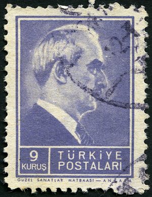 Turquia - 1942 - Ismet Inonu Guzel Sanatlar - 9Krs