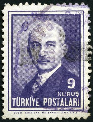 Turquia - 1946 - Presidente Inonu - 9Krs