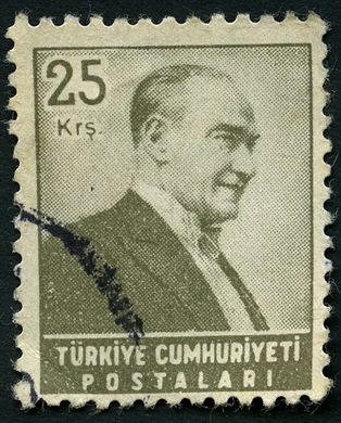 Turquia - 1948 - Ismet Inonu - 25Krs
