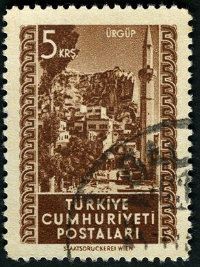 Turquia - 1952 - Vistas Urgup - 5Krs