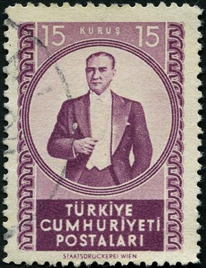 Turquia - 1952 - Ataturk Staatsdruckerei Wien - 15Kurus