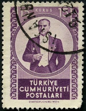 Turquia - 1952 - Ataturk Staatsdruckerei Wien - 15Kurus