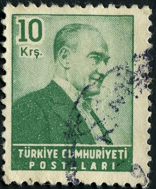 Turquia - 1955 - Ismet Inonu - 10Krs