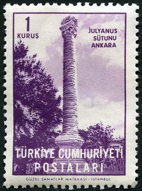 Turquia - 1956 - Benjamin Franklin 250 Aniv - 65K Azul