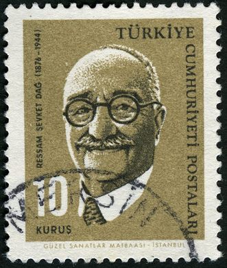 Turquia - 1956 - Usak Halisi Sobrecarga - 5Krs