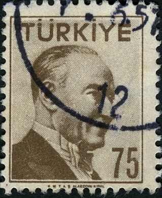 Turquia - 1957 - Ataturk Alaeddin Kiral - 75Krs