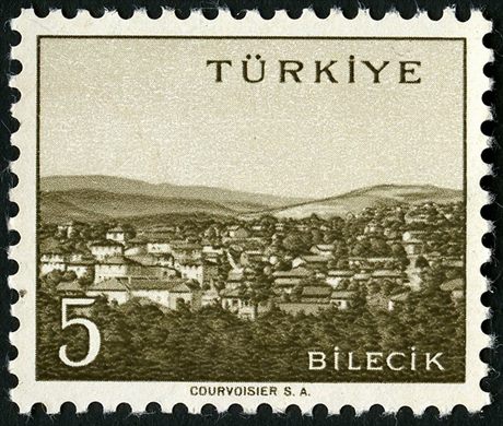 Turquia - 1958 - Cidades Bilecik - 5Krs