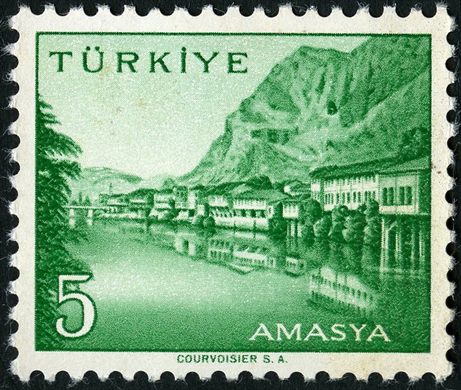 Turquia - 1959 - Cidades da Turquia Amasya - 5K