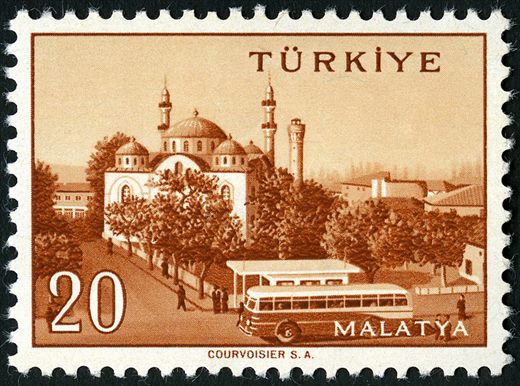 Turquia - 1959 - Cidades da Turquia Malatya - 20K