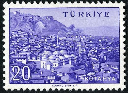 Turquia - 1959 - Cidades da Turquia Kutahya - 20K
