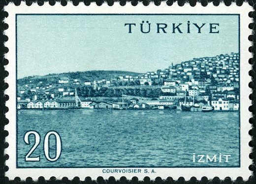 Turquia - 1959 - Cidades da Turquia Izmit - 20K