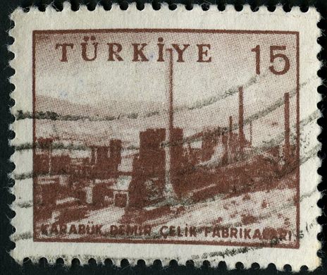 Turquia - 1959 - Industrias Karabuk Demir Celik Fabrikasi - 15K