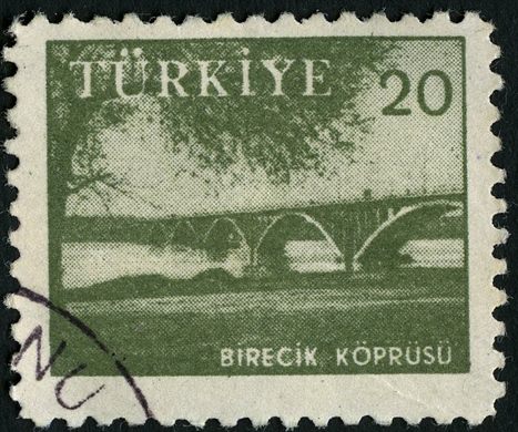 Turquia - 1959 - Industrias Birecik Koprusu - 20K