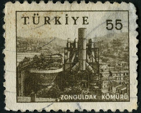 Turquia - 1959 - Industrias Zonguldak Komuru - 55K