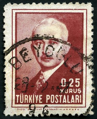 Turquia - 1961 - Ataturk - 0.25Krs