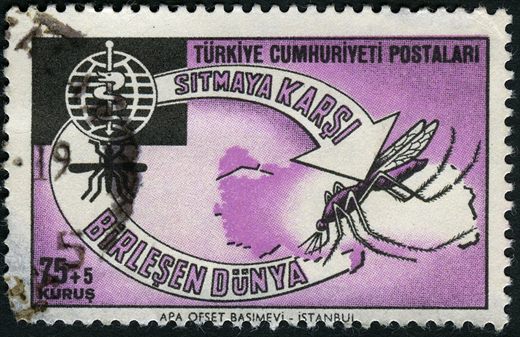 Turquia - 1962 - Luta Contra Malaria - 75 Plus 5K