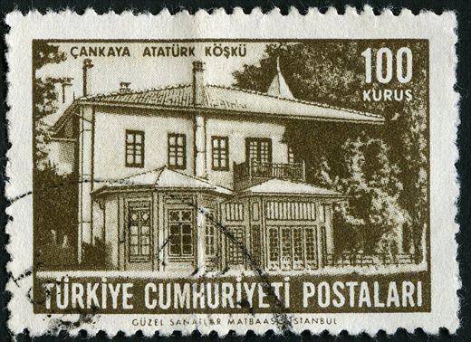Turquia - 1963 - Edificios de Ankara Cankaya Ataturk Kosku - 100K