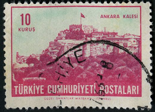 Turquia - 1963 - Edificios de Ankara Ankara Kalesi - 10K