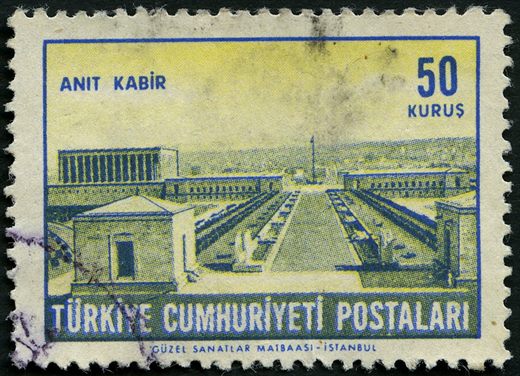 Turquia - 1963 - Edificios de Ankara Anit Kabir - 50K