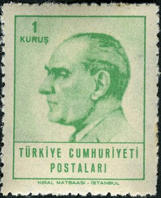 Turquia - 1964 - Ataturk Kiral - 1Krs