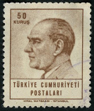 Turquia - 1964 - Ataturk Kiral - 50Krs