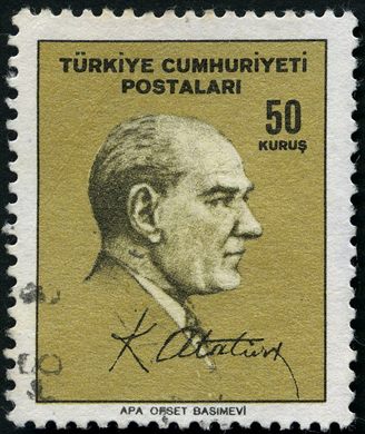 Turquia - 1965 - Ataturk APA Ofset - 50Krs