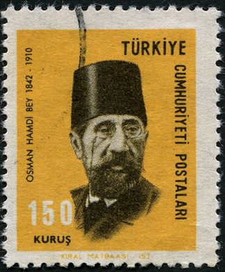 Turquia - 1966 - Osman Hamdi Bey - 150Krs