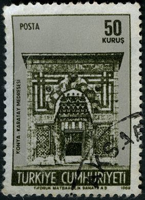 Turquia - 1968 - Konya Karatay Medresesi - 50K