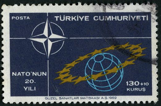 Turquia - 1969 - NATO 20Yili - 130Kurus mais 10