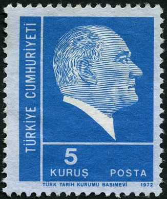 Turquia - 1972 - Ataturk Turk Tarih Kurumu - 5Krs