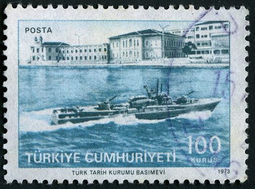 Turquia - 1973 - Deniz Harp Okulu Heybeliada - 100Kurus