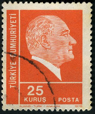 Turquia - 1975 - Ataturk Ajans Turk - 25Krs