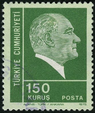 Turquia - 1975 - Ataturk Ajans Turk - 150Krs