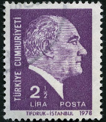 Turquia - 1978 - Ataturk Tifdruk - 2.5Lira
