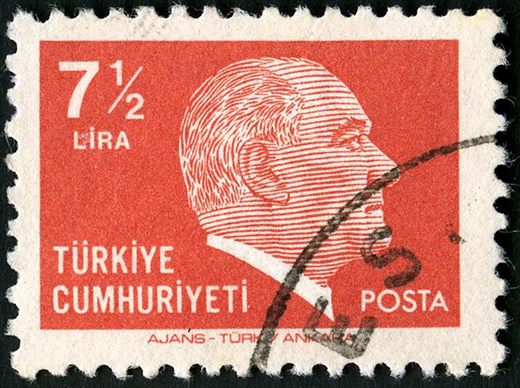 Turquia - 1979 - Ataturk Definitivo Ajans-Turk - 7.5Lira