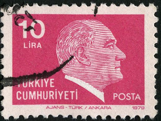 Turquia - 1979 - Ataturk Definitivo Ajans-Turk - 10Lira