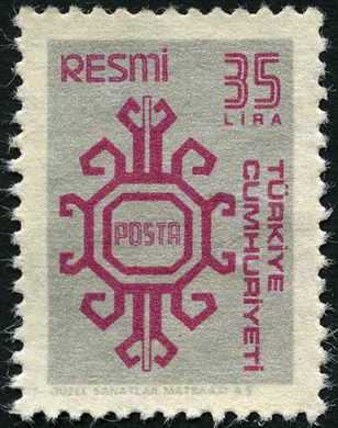 Turquia - 1979 - Resmi Posta - 10Lira