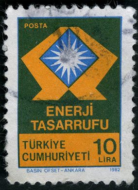 Turquia - 1982 - Enerji Tasarrufu - 10Lira