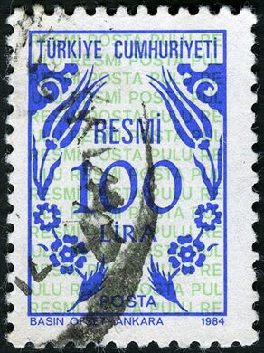 Turquia - 1984 - Resmi Basin Ofset - 100Lira