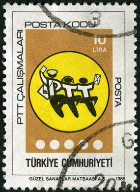 Turquia - 1985 - PTT Codigo Postal - 10Lira