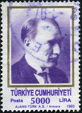 Turquia - 1989 - Ataturk Ajans Turk - 5000Lira