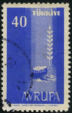 Turquia - 1992 - Ataturk Ajans Turk Sobretaxa - 250Lira