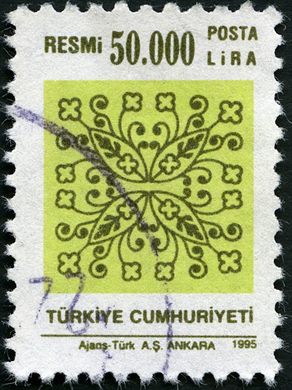 Turquia - 1995 - Resmi Ornamental - 50000Lira