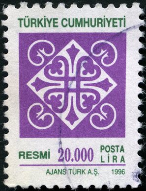 Turquia - 1996 - Resmi Ornamental - 20000Lira