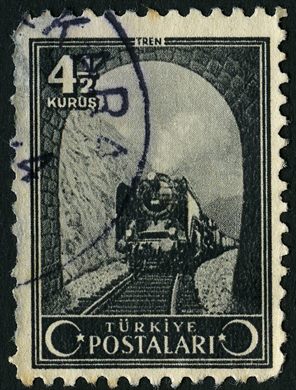 Turquia - Sem Data - Tren Tunel - 4Kurus50