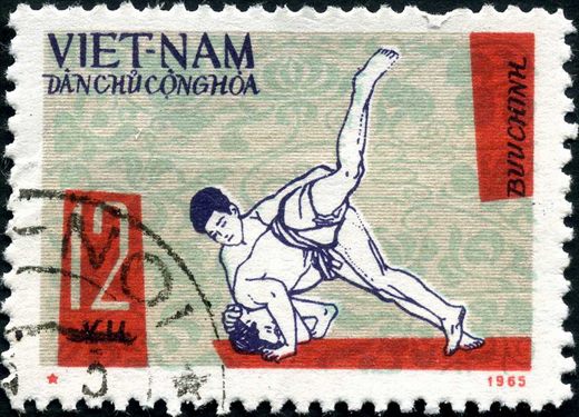 Vietname do Norte - 1965 - Desportos - Ginastica - 12Xu