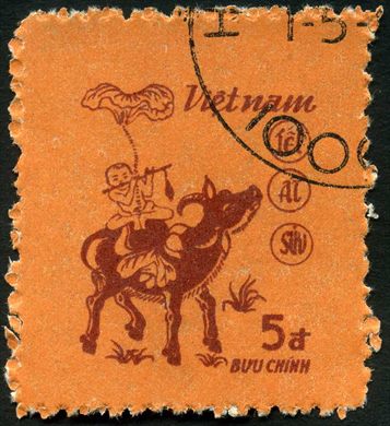 Vietname do Norte - Sem Data - Dong Ho Buffalo Boy Flauta - 5D